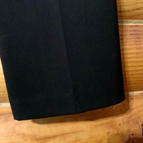 Vince Camuto Dress Pants Slacks Black Tapered Ankle Size 4 - Picture 4 of 9